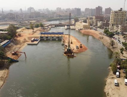 وزير الري يتابع الموقف التنفيذي لمشروع إنشاء مجموعة قناطر ديروط الجديدة بنسبة تنفيذ ٥٠%