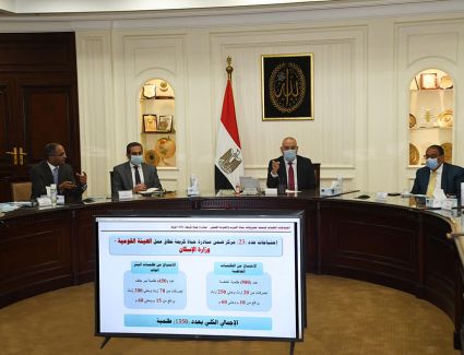 لتوفير حياة كريمة لـ 55 مليون مواطن.. وزير الإسكان يتابع استعدادات توصيل خدمات الصرف الصحى للمناطق الريفية