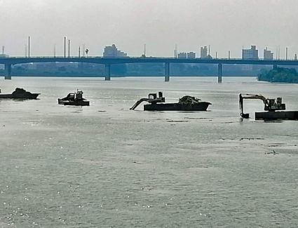 الري: تواصل أعمال التطهير ونزع الحشائش ومقاومة ورد النيل