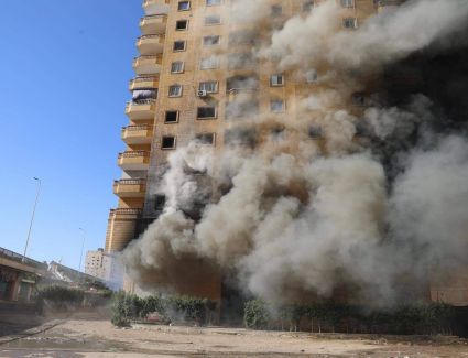 النيابة العامة تباشر التحقيق في حريق كرداسة.. وتستجوب مالك العقار   