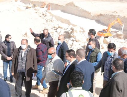 وزير النقل يتابع أعمال تنفيذ القطار الكهربائي السريع العين السخنة- العلمين الجديدة 