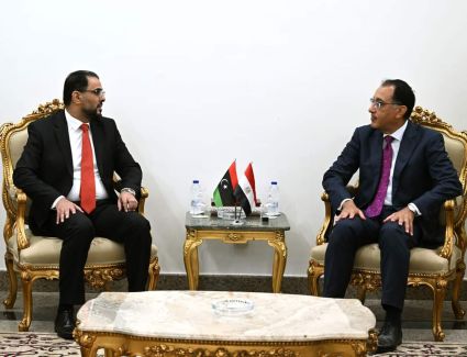رئيس الوزراء يستقبلُ نظيره الليبي بمقر الحكومة في العلمين الجديدة