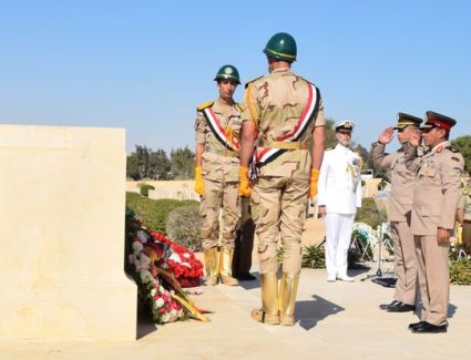 القوات المسلحة تشارك دول الكومنولث إحياء الذكرى 82 لمعركة العلمين