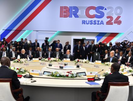 الرئيس السيسي يؤكد على اعتزاز مصر بمشاركتها الأولى كعضو في تجمع البريكس منذ انضمامها 