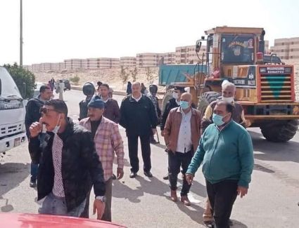 جهاز مدينة حدائق أكتوبر ينفذ حملة مكبرة لإزالة الإشغالات والتعديات بمنطقة إسكان دهشور