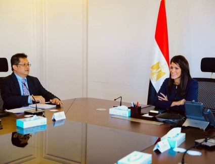 «المشاط» تستقبل وفد البنك الآسيوي للاستثمار في البنية التحتية (AIIB) لمناقشة الجهود المُشتركة لدعم الموازنة وتنفيذ الإصلاحات الهيكلية