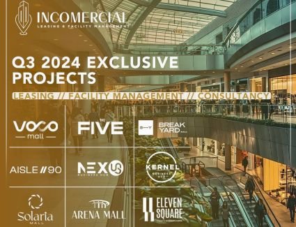 شركة Incomercial لإدارة المشروعات التجارية تتعاقد مع 8 شركات خلال الربع الثالث من العام الجاري