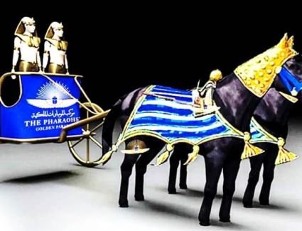 وزارة الإنتاج الحربى تشارك فى الموكب العالمى لنقل المومياوات الملكية