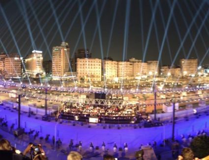 إنطلاق موكب المومياوات المصرية من ميدان التحرير إلى متحف الحضارة بالفسطاس