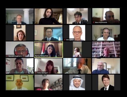  "التعاون الدولى" تبحث مع "شركاء التنمية" تعزيز التعاون والتمويلات لمكافحة "كورونا" 