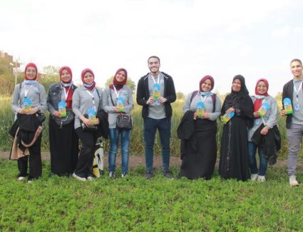 حملة "عنواني مصري" تشارك في تنظيم يوم اليتيم بالقليوبية