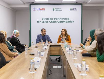 بنك الطعام المصري ومشروع أعمال مصر الممول من الوكالة الأمريكية يطلقان شراكة لتطوير حلول مبتكرة في التخزين وإدارة النفايات