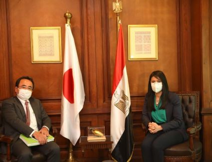 وزيرة التعاون الدولي تلتقي المدير الإقليمي للجايكا في أول زيارة رسمية لمصر