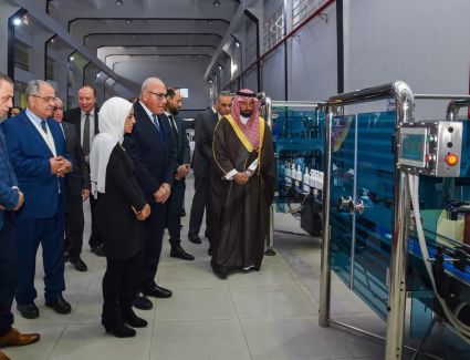 رئيس الهيئة العربية للتصنيع يفتتح مشروع نانومان إيجيبت الشرق الأوسط بمصنع صقر للصناعات المتطورة