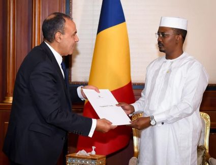 وزير الخارجية يسلم رسالة من الرئيس عبد الفتاح السيسي إلى رئيس جمهورية تشاد