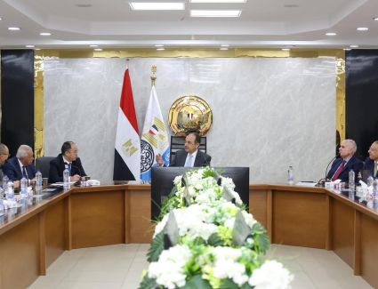 وزير قطاع الأعمال العام يلتقي رئيس شركة "CNRC" الصينية الرائدة عالميا في صناعة الإطارات لبحث سبل التعاون