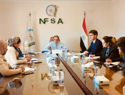 سلامة الغذاء تستقبل ممثلي السفارة الفرنسية بالقاهرة لبحث سبل تعزيز التعاون المشترك في مجالات سلامة الغذاء