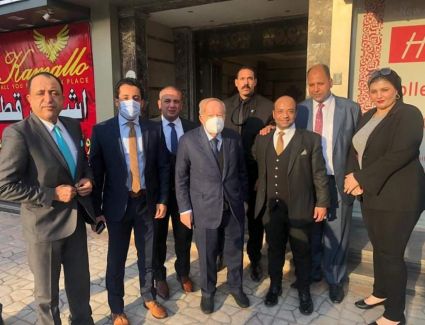 في أول ظهور له..الدكتور فتحي سرور يزور شركة "امباكت" ويشيد بالتطوير العقاري بمصر