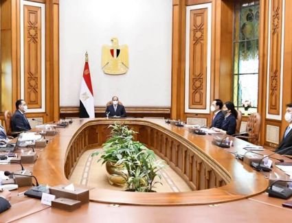 الرئيس السيسى يستقبل الرئيس التنفيذى لشركة "هيونداى ووتم" بحضور مدبولى 