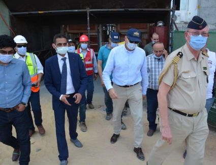 السفير الألماني بالقاهرة يتفقد مشروعات مدينة العلمين الجديدة 