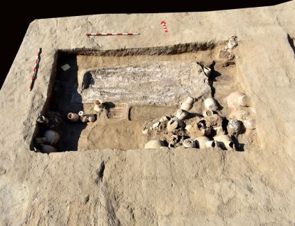 العثور على مقبره لأحد القادة العسكريين من عصر الملك رمسيس الثالث بالإسماعيلية