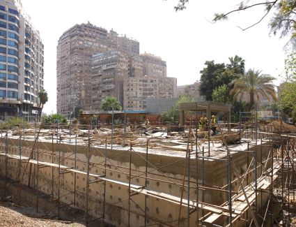 تعرف على أخر تطورات أعمال الإنشاء لحديقة الأورمان والحيوان بالجيزة