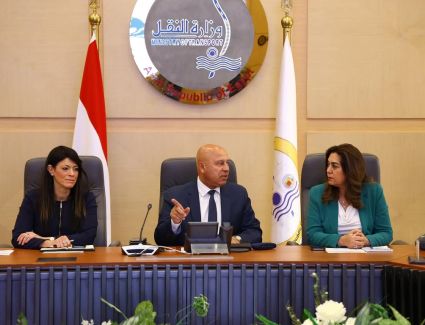 وزير الصناعة يتابع مع عدد من الوزراء والمحافظين الموقف التنفيذي لمشروعات التنمية الصناعية ببرنامج التنمية المحلية بصعيد مصر