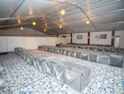 استعداداً لتصعيد حجاج السياحة..  الماسية تسلّم مخيمات عرفة ومنى للشركات 