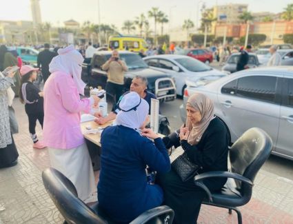 الرعاية الصحية تواصل جهودها الميدانية خلال احتفالات عيد الأضحى لضمان صحة وسلامة المواطنين في محافظات التأمين الصحي الشامل