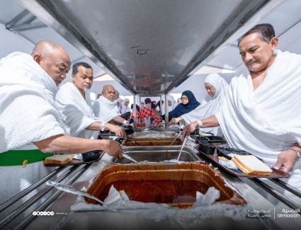   بتنظيم دقيق وخدمات متكاملة.. إستمرار تقديم الخدمات اللازمة لحجاج السياحة بمشعر منى 