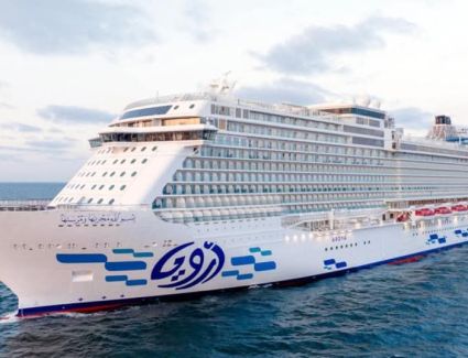 ميناء السخنة يستقبل السفينة السياحية AROYA وعلى متنها أكثر من 2300 سائح من جنسيات مختلفة