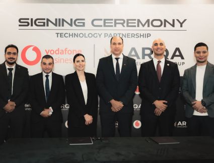 شراكة تكنولوجية بين «أرقى» و«ڤودافون بيزنس» لتطوير البنية الذكية في مول Annex26