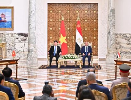 وزيرة التخطيط توقّع مذكرة تفاهم مع نائبة وزير الصناعة والتجارة بفيتنام لتعزيز التنمية الاقتصادية بين البلدين