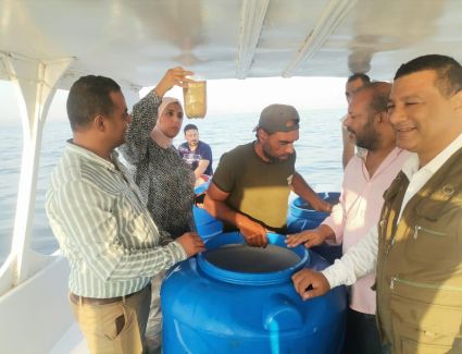 «جهاز حماية البحيرات»: دعم بحيرة قارون بيرقات الجمبري لتعزيز خطط إحياء البحيرة