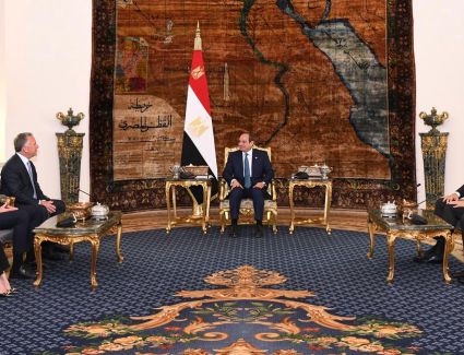 الرئيس السيسى يعرب عن ترحيبه باتفاق وقف الحرب في قطاع غزة و بالجهود الحثيثة للرئيس ترامب