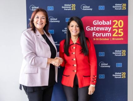 «المشاط» تبحث مع المفوضين الأوروبيين لشئون المتوسط والشراكات الدولية 