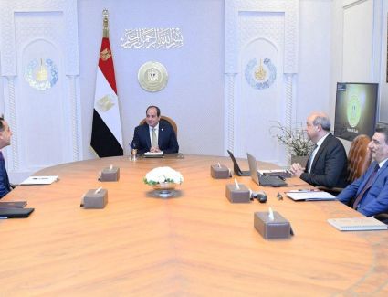 الرئيس السيسي يطّلع على الموقف التنفيذي لمشروع «مبنى 4» بمطار القاهرة الدولي