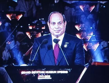 الرئيس السيسي: المتحف المصري الكبير شهادة حية على عبقرية الإنسان المصري