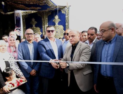 وزير الإسكان ومحافظ كفر الشيخ يفتتحان محطة مياة شرب دقميرة بطاقة ١٠ آلاف م٣ يوميًا