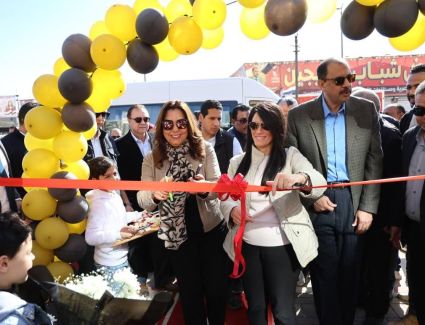 التخطيط والتنمية المحلية ومحافظ سوهاج يتفقدون ممشى كورنيش النيل ويفتتحون حديقة مدينة ناصر العامة