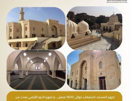 وزارة الإسكان: طفرة غير مسبوقة في إحياء القاهرة التاريخية وتحويلها إلى مقاصد سياحية عالمية