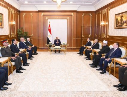 كلمة الرئيس عبد الفتاح السيسي خلال الاحتفال بالذكرى الرابعة والسبعين