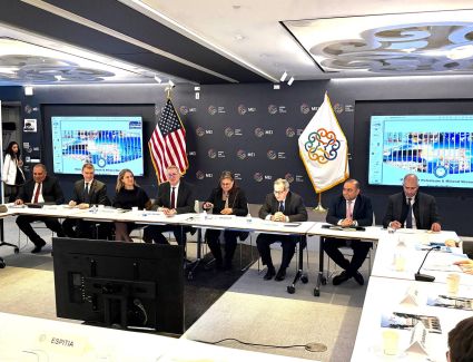 معهد الشرق الأوسط بواشنطن يستضيف وزير البترول والثروة المعدنية في لقاء موسع