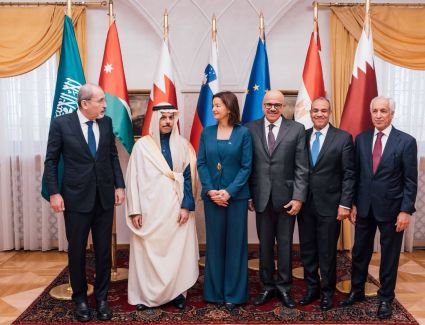 وزير الخارجية يشارك في اجتماع اللجنة الوزارية العربية الإسلامية بشأن غزة المنعقد في سلوفينيا