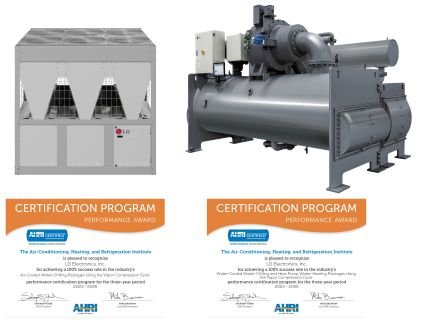 "إل جي إلكترونيكس" تحصد جائزة AHRI للأداء عن حلول التدفئة والتهوية وتكييف الهواء عالية الكفاءة