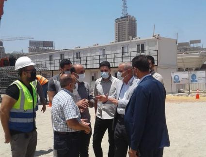 مسئولو "الإسكان" يتفقدون نماذج تشطيب الوحدات السكنية بأبراج الإسكان البديل والبرج الاستثماري بـ"مثلث ماسبيرو"