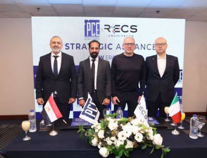 تحالف مصري إيطالي بين &laquo;PCE&raquo; وRecs Architects  يستهدف الأبراج والفنادق والمشروعات العقارية الكبرى في مصر وأسواق الخليج