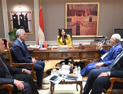وزيرة الإسكان تبحث مع شركة &laquo;أميا باور&raquo; سبل التعاون في تنفيذ محطات تحلية مياه البحر