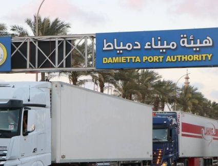 نشاط ملحوظ في حركة الترانزيت عبر خط &ldquo;الرورو&rdquo; بميناء دمياط يعزز تدفق البضائع إلى أسواق الخليج