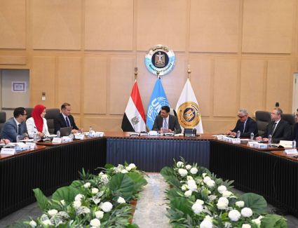 وزير الصناعة يترأس اجتماع لجنة تسيير برنامج الشراكة القطرية لمصر (PCP)&nbsp; ويبحث مع ممثل المكتب الإقليمي لليونيدو في مصر مشروعات المنظمة 